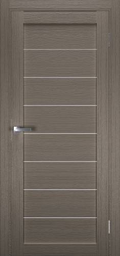 Дверь Терминус UKRAINIAN DOORS UD-1 (600*2000мм) Сіре дерево ПВХ, скло сатин
