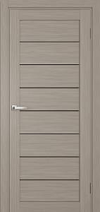 Дверь Терминус UKRAINIAN DOORS UD-1 (600*2000мм) Дуб димчастий ПВХ, скло сатин