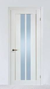 Дверь Fado Берлин 1403 седой дуб (600х2000мм.) шпон стекло сатин