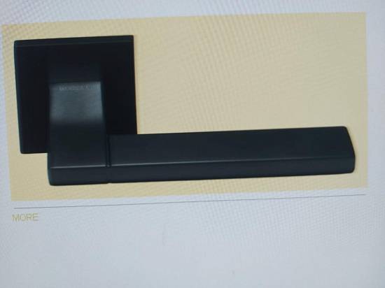 Дверні ручки Morelli Exclusive KUB MH-47 BL-S6 чорний