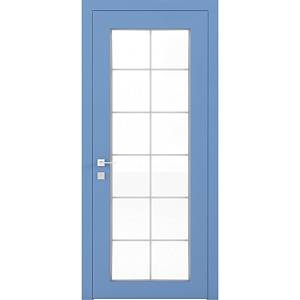 Дверь Родос Porto RAL 5014 (800*2000) окрашенная, стекло триплекс двухсторонний сатин рис.8