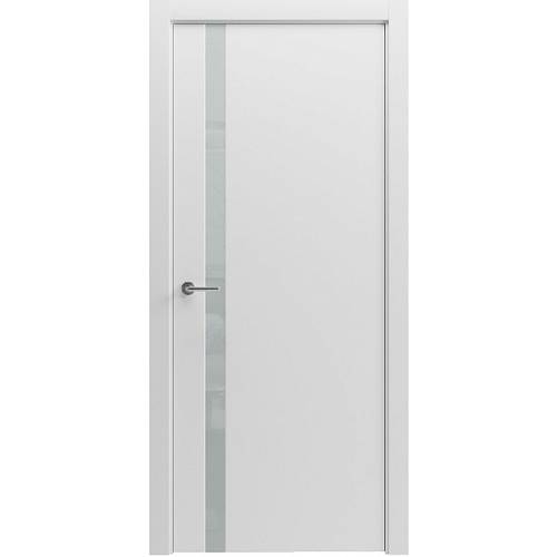 Двері Paint-5 білий мат вставка скло акрил ( 800х2000х 38)