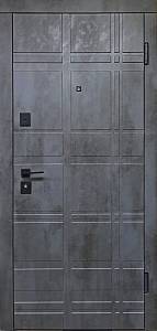 Двері вхідні Форт Нокс Оптима  Глазго Оксид темний/Оксид світлий 850 х 2030 ліва квартира