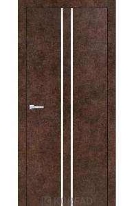 Двери Korfad ALP-02 Арт бетон 800х2000 Алюминий