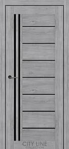 Дверне полотно COLORADO City Line (900 х 2000, Сансет, Чорне скло)