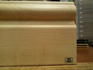 Плінтус МДФ Супер Профіль h 110 Клен ПП16110 (2800х110х16мм) (8шт/уп/22,8кг)