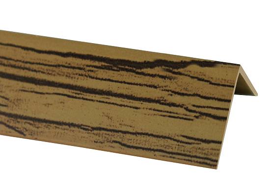 Угол ПВХ Омис (15х15) дуб натуральный (2,75м.п/шт) (25шт/уп)