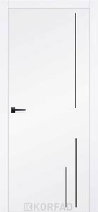 Дверне полотно ANIMAS 800 х 2012, Біла емаль (INSIDE)