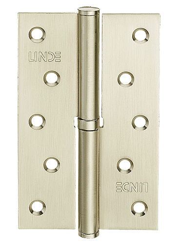 Петля MVM H - 120 L SN (125*75*2,5мм) левая матовый никель (1 петля в уп)