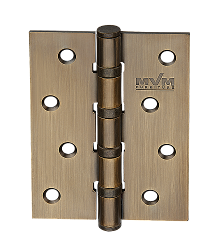 Петля MVM H - 100 MACC (100*75*2,5мм) матовая бронза (1 петля в уп)