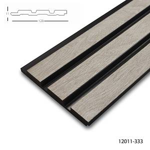 Панель стеновая полимерная Клевер  1209- 333 (120*9*2900мм) (24шт/уп)