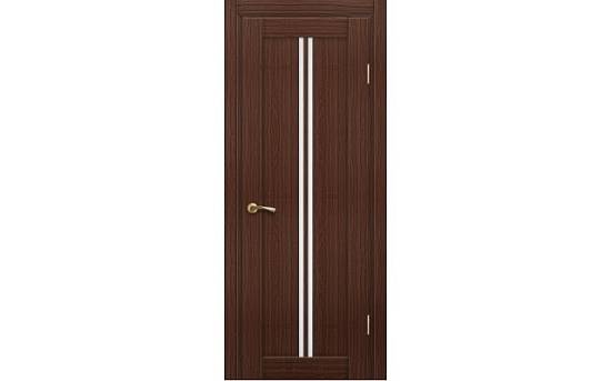 Двері Fado Відень 703 вишня (600х2000мм.) шпон скло сатин