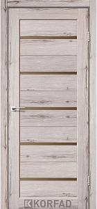 Двери Korfad Porto РR-02 дуб нордик  0,80х2 стекло бронза