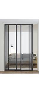 Двері  Dooris Glass Sliding DGS 8 розсувні перегородки скло (подвійні)