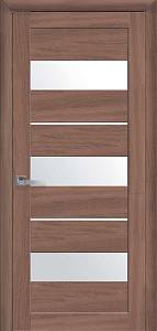 Дверне полотно Новий стиль Лилу ольха 3D (800*2000) экошпон стекло сатин