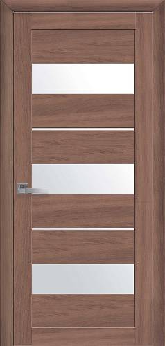 Дверне полотно Новий стиль Лилу ольха 3D (800*2000) экошпон стекло сатин