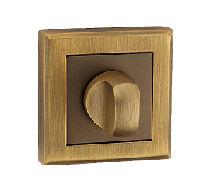 Накладка MVM на замок под WC T7 MACC матовая бронза (цинковый сплав)