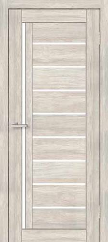 Дверь Doors Smart С067 дуб шале (800*2000) ПВХ, стекло сатин (Ск)