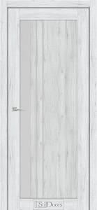 Дверне полотно BELLANO 800 х 2000, Дуб Альпійський, Сатин білий