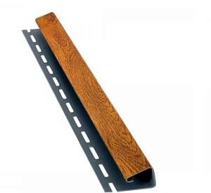 Софит Boryszew J-профиль (3,81м.п./шт) золотой дуб (40шт/уп)