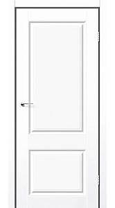 Дверне полотно Carolina StilDoors Белое дерево (600*2000) ПВХ, глухое