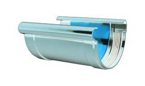 Соединитель водосточной трубы Profil ( 010 ) белый Д 100 (50 шт.)