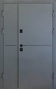 Двері вхідні Форт Нокс Крафт Мат сірий 7024/Астана пильно-сірий горизонт 1200х2030 права вулиця