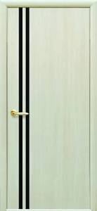 Дверне полотно Новий стиль Вита дуб белённый (900*2000) финиш бумага, зеркало