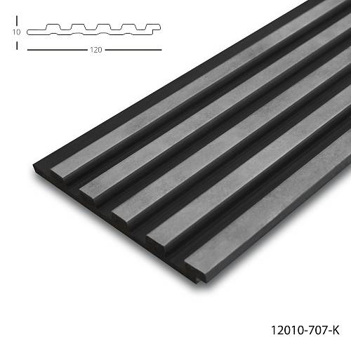 Панель стеновая полимерная Клевер  12010- 707 (120*10*2900мм) (22шт/уп)