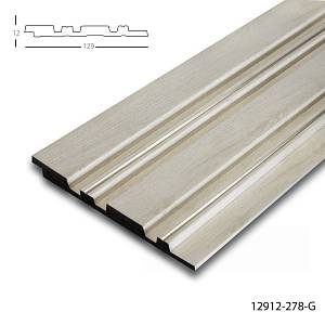 Панель стеновая полимерная Клевер  12912- 278-SP (129*12*2900мм) (20шт/уп)