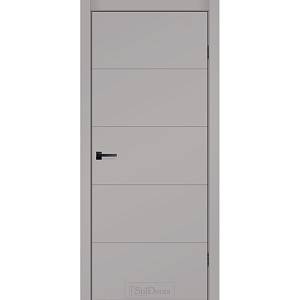 Дверне полотно ELEGANTE 800 х 2000, RAL 7047 Світло Сірий