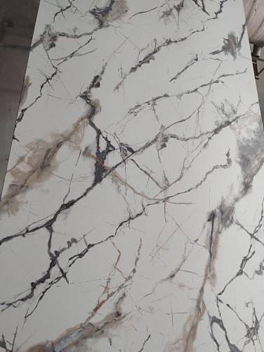 Панель HDF Framex FW 0-F-1-M White Marble  H3 мм KG (1000*2750 мм)