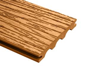 Террасная доска Holzdorf Impress шовная бук (20*140*2400мм) Массив