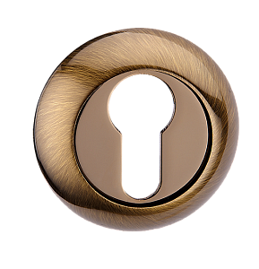 Накладка MVM на замок под цилиндр Е9 PCF полированная бронза (цинковый сплав)