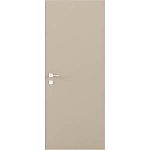 Дверь Родос Prima Alum RAL 1019 (800*2000) окрашенная, глухая+алюминевый профиль по контуру