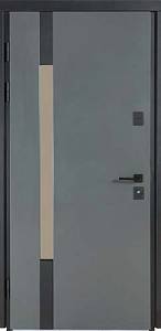 Двері Вхідні Булат Cottage мод.705/431 Metalic Grey/Модрина Вулканічна 850ліва СДн