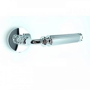 Ручка Trion на круглой розете  Olimpia 39 ЦАМ CP