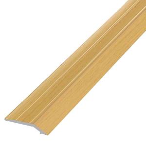 О-226-04 Порог Омис (28,5*5мм) разноуровневый косой дуб светлый (1800мм)