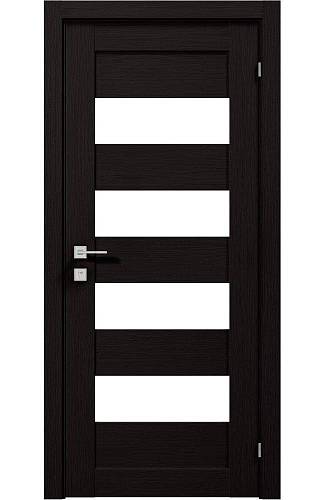 Дверь Rodos  Milano  полустекло (0,80х2,00) венге шоколад