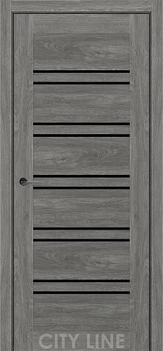 TERENZA City Line Express (900 х 2000, Артвуд  Грей, Чорне скло)