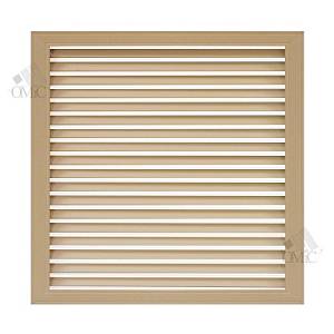 Решетка радиаторная 600х600 бежевая