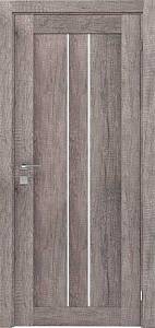 Дверь Lux-1 экошпон небраска ( 800х2000х 38) полустекло сатин