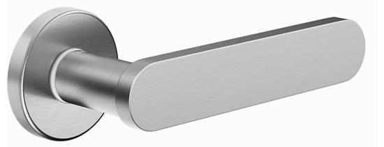 Дверна ручка DND Short PCS матовий хром