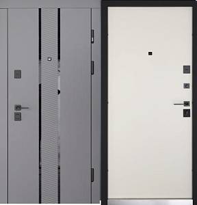 Двері вхідні Abwehr (Megapolis) 574/0 Valensia 860/960х2050 (Тітан софт/Слонова кістка супермат