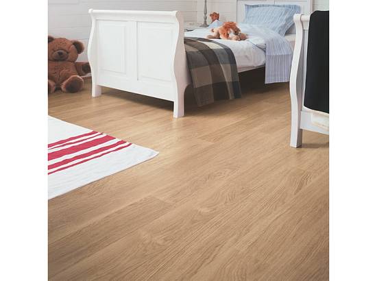 Ламінат Quick-Step Eligna Hydroseal EL915 Дошка Білого Дуба Лакірірованная (32/8) (0,215кв.м/шт) (8шт/уп)