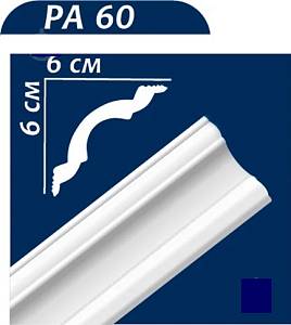 Карниз Premium Decor  PA 60 () 60x60 (уп.55 шт)