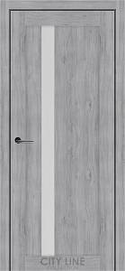 Дверне полотно BLANKET City Line (700 х 2000, Сансет, Сатин білий)