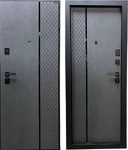 Двері вхідні Портала Тріо Моне 2 бетон сірий 950*2040 ліва