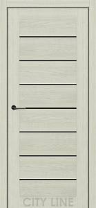 CLINTON City Line Express (900 х 2000, Дуб Лоренцо, Чорне скло)