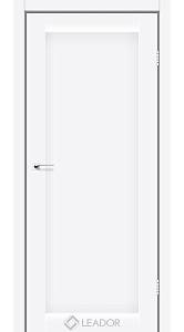 Дверь межкомнатная Leador Bavaria белый мат (600*2000) sincrolam глухая